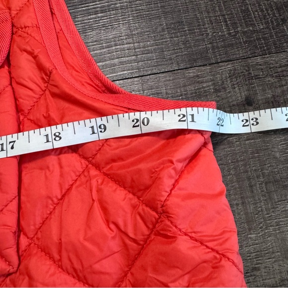 Lauren Ralph Lauren Quilted Vest in Bright Orange - Picture 10 of 11